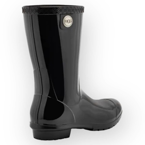 Ugg NIB Sienna Black Boots Womens Size 5 - Picture 7 of 10